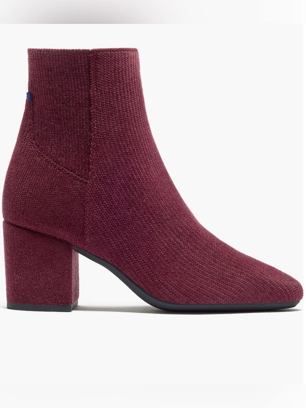 Rothy's ReVelvet High Classic Boot, Syrah